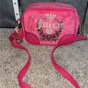 Juicy Couture Pink Heritage Crossbody Bag